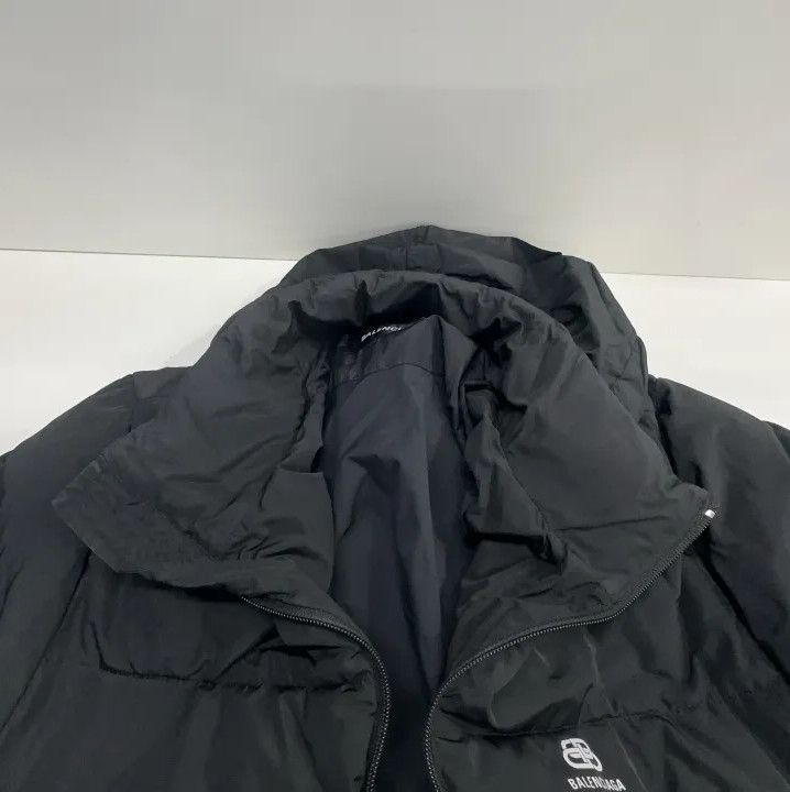 Balenciaga Balenciaga Black C Shape Puffer Jacket Size US L / EU 52-54 / 3 - 7 Thumbnail