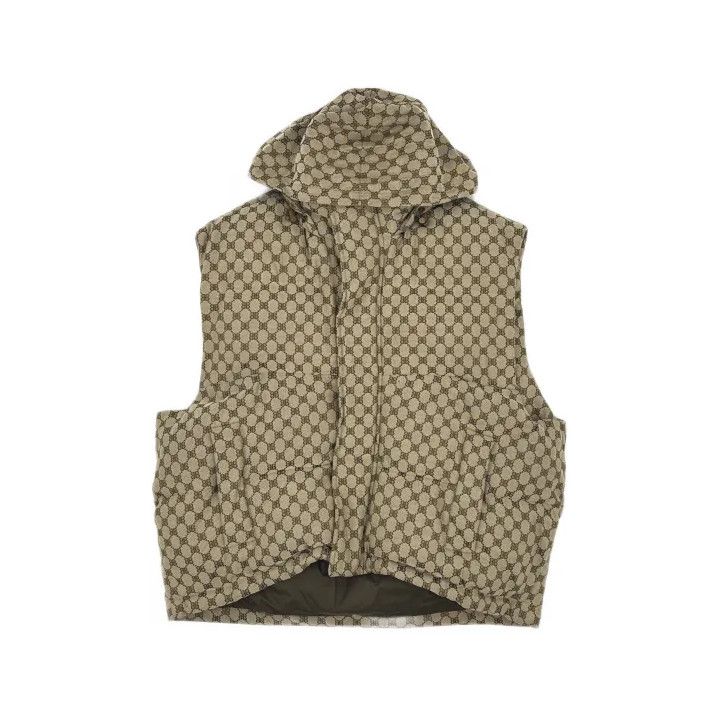 Balenciaga Balenciaga x Gucci Monogrammed Hooded Vest Size US M / EU 48-50 / 2 - 2 Thumbnail