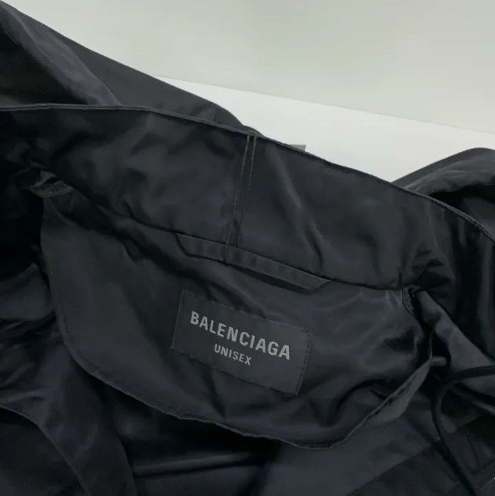 Balenciaga Balenciaga SS23 Logo Black Hooded Jacket Size US M / EU 48-50 / 2 - 4 Thumbnail