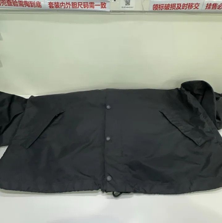 Balenciaga Balenciaga SS23 Logo Black Hooded Jacket Size US M / EU 48-50 / 2 - 15 Thumbnail