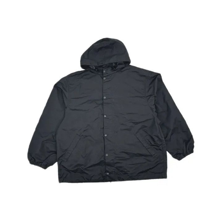 Balenciaga Balenciaga SS23 Logo Black Hooded Jacket Size US M / EU 48-50 / 2 - 2 Thumbnail