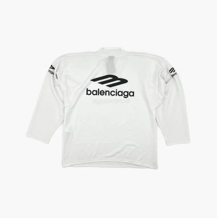 Balenciaga Balenciaga Skiwear V-Neck Long Sleeve T-Shirt Size US XS / EU 42 / 0 - 3 Thumbnail