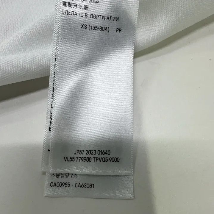 Balenciaga Balenciaga Skiwear V-Neck Long Sleeve T-Shirt Size US XS / EU 42 / 0 - 7 Thumbnail