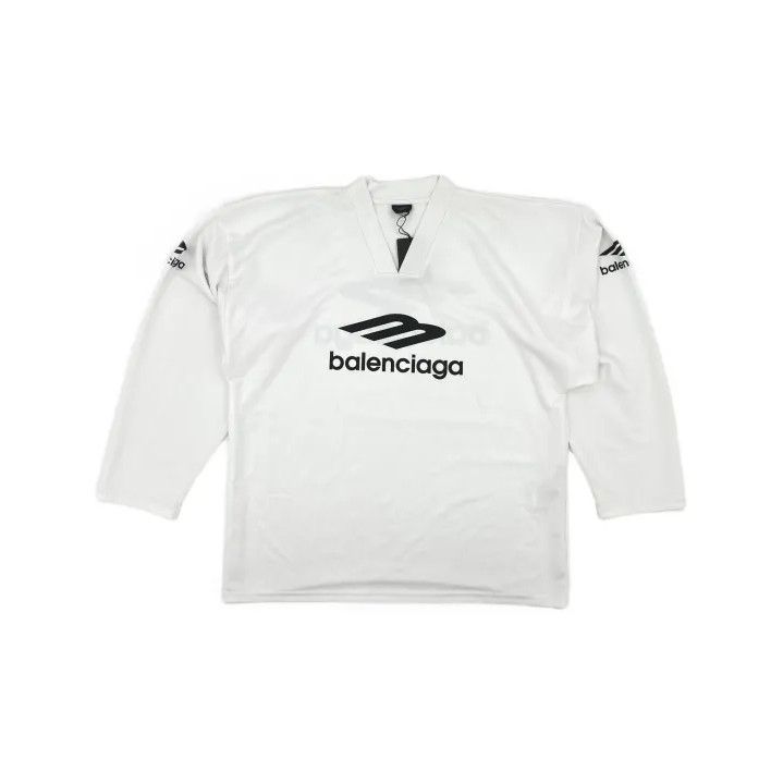 Balenciaga Balenciaga Skiwear V-Neck Long Sleeve T-Shirt Size US XS / EU 42 / 0 - 2 Thumbnail