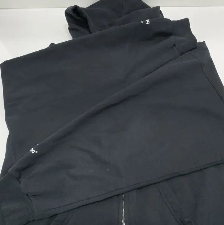 Balenciaga Balenciaga Black Logo Print Hooded Sweatshirt Size US M / EU 48-50 / 2 - 7 Thumbnail