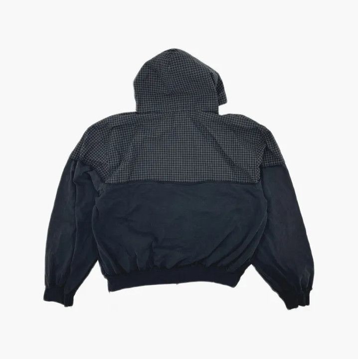 Balenciaga Balenciaga Patchwork Cotton Zip Hoodie for Men Size US S / EU 44-46 / 1 - 3 Thumbnail