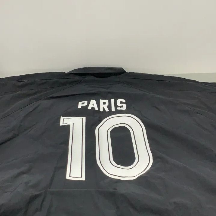 Balenciaga Balenciaga Black Soccer SS24 Zip-Front Jacket Size US L / EU 52-54 / 3 - 11 Thumbnail
