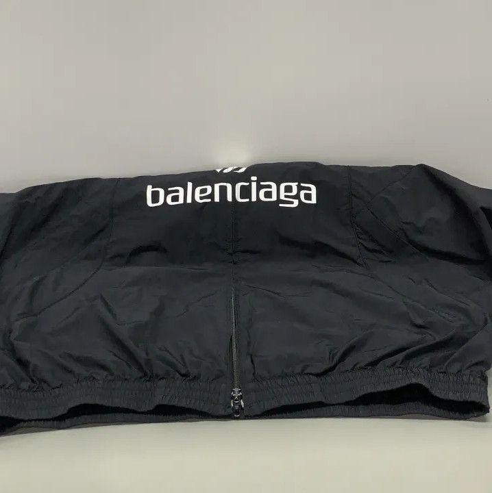Balenciaga Balenciaga Black Soccer SS24 Zip-Front Jacket Size US L / EU 52-54 / 3 - 10 Thumbnail