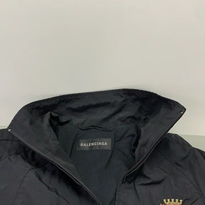 Balenciaga Balenciaga Black Soccer SS24 Zip-Front Jacket Size US L / EU 52-54 / 3 - 6 Thumbnail
