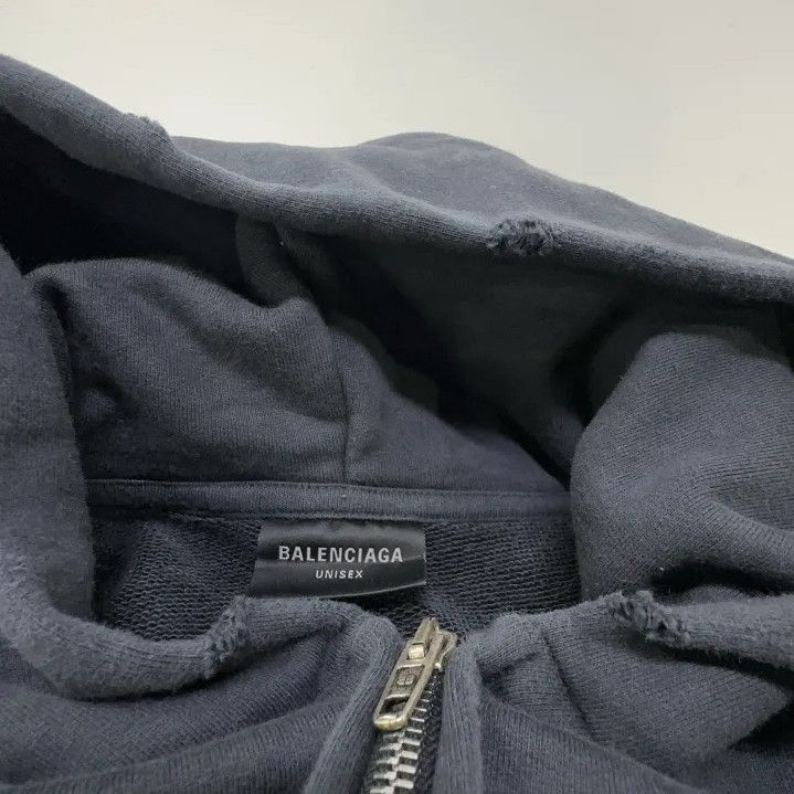 Balenciaga Balenciaga Earth Pattern Zip Hoodie Jacket Size US M / EU 48-50 / 2 - 4 Thumbnail