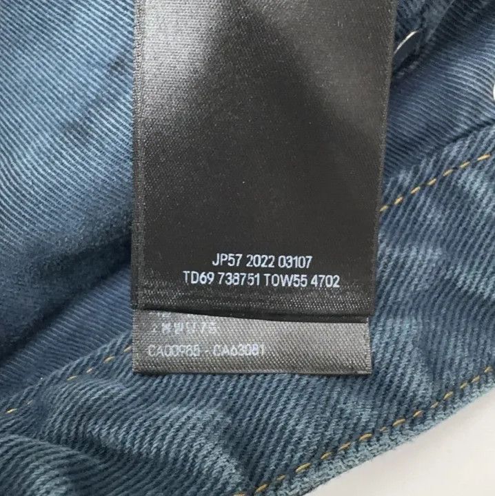 Balenciaga Balenciaga Loose-Fit Wide-Leg Pants in Blue Size US 26 / EU 42 - 4 Thumbnail