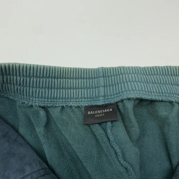 Balenciaga Balenciaga Loose-Fit Wide-Leg Pants in Blue Size US 26 / EU 42 - 6 Thumbnail