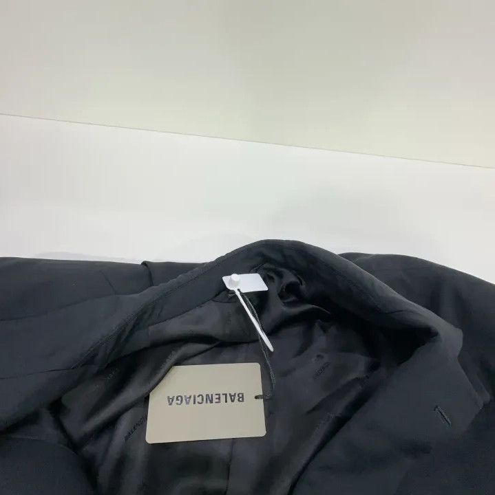 Balenciaga Balenciaga Black Loose Fit Suit Jacket Size US L / EU 52-54 / 3 - 9 Thumbnail