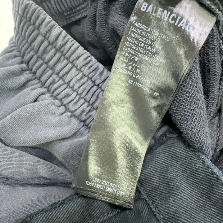 Balenciaga Balenciaga Black Straight-Leg Casual Pants for Men Size US 26 / EU 42 - 6 Thumbnail
