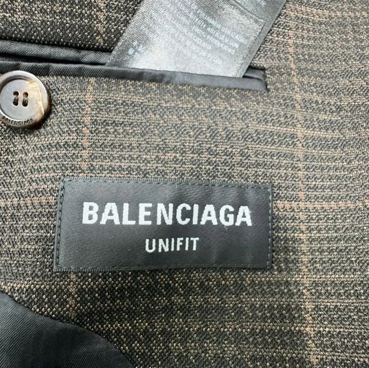 Balenciaga Balenciaga SS22 Brown Double-Breasted Blazer Size US M / EU 48-50 / 2 - 4 Thumbnail