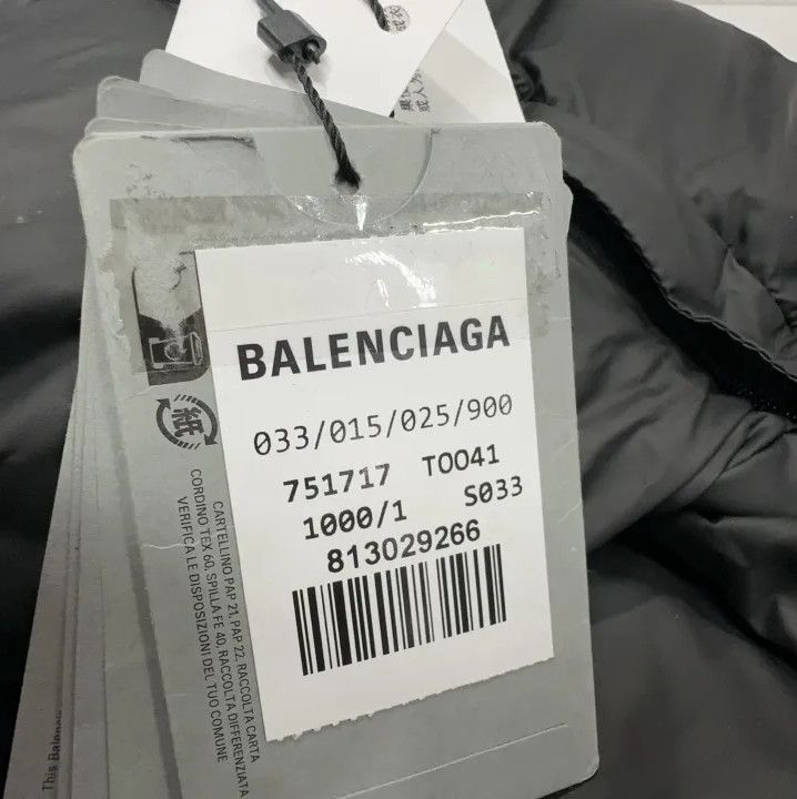 Balenciaga Balenciaga SS23 Logo Print Puffer Jacket Size US M / EU 48-50 / 2 - 7 Thumbnail