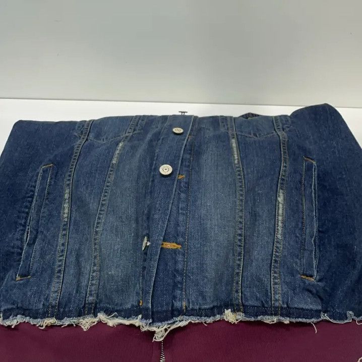 Balenciaga Balenciaga Men's Denim Hooded Jacket Size US M / EU 48-50 / 2 - 12 Thumbnail