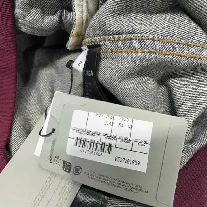 Balenciaga Balenciaga Men's Denim Hooded Jacket Size US M / EU 48-50 / 2 - 4 Thumbnail