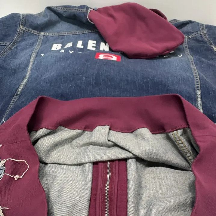 Balenciaga Balenciaga Men's Denim Hooded Jacket Size US M / EU 48-50 / 2 - 15 Thumbnail