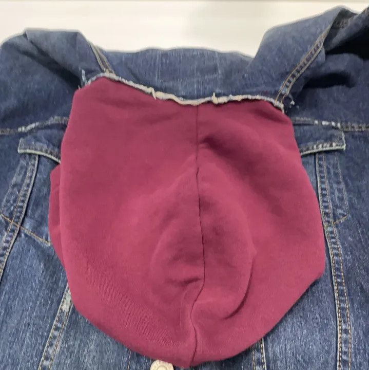 Balenciaga Balenciaga Men's Denim Hooded Jacket Size US M / EU 48-50 / 2 - 8 Thumbnail