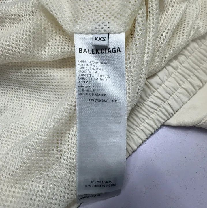 Balenciaga Balenciaga Casual Zip-Up Jacket in Black and White Size US XXS / EU 40 - 5 Thumbnail