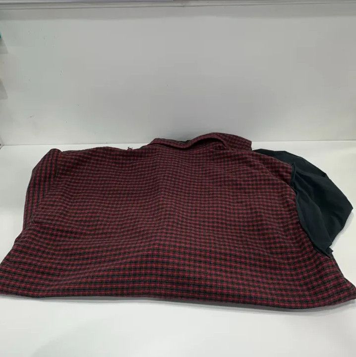 Balenciaga Contrast Check Long Sleeve Shirt