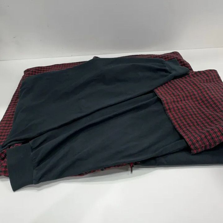 Balenciaga Contrast Check Long Sleeve Shirt