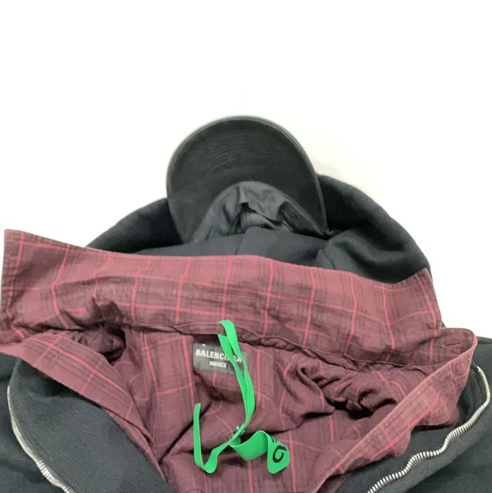 Balenciaga Balenciaga Logo-Print Hooded Jacket for Men Size US M / EU 48-50 / 2 - 11 Thumbnail