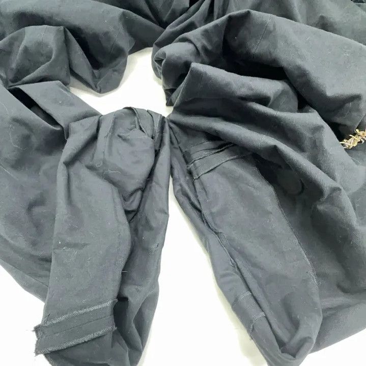 Balenciaga Balenciaga Black Rhinestone Detail Casual Pants Size US 26 / EU 42 - 7 Thumbnail