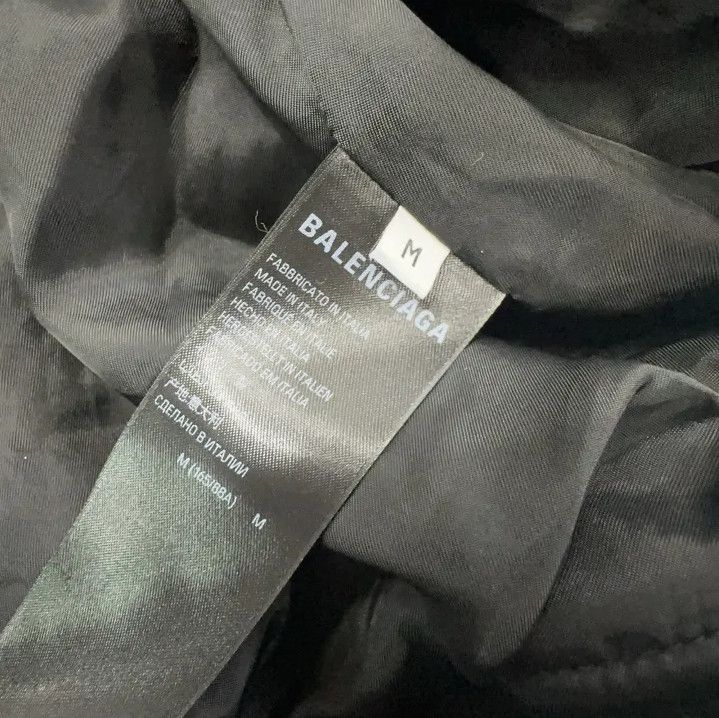 Balenciaga Balenciaga Black Soccer Team Jacket for Men Size US M / EU 48-50 / 2 - 5 Thumbnail