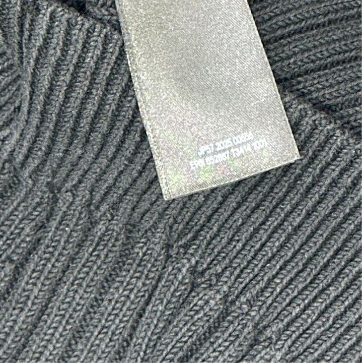 Balenciaga Balenciaga Black High Neck Knit Pullover Size US M / EU 48-50 / 2 - 4 Thumbnail