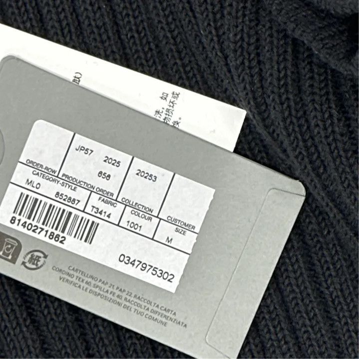 Balenciaga Balenciaga Black High Neck Knit Pullover Size US M / EU 48-50 / 2 - 5 Thumbnail