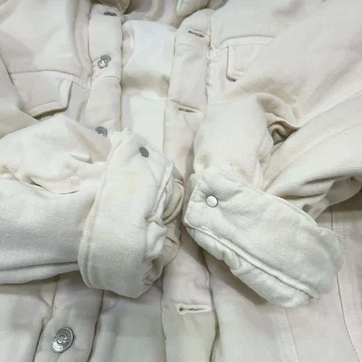 Balenciaga Balenciaga White Oversized Button-Up Jacket Size US L / EU 52-54 / 3 - 13 Thumbnail