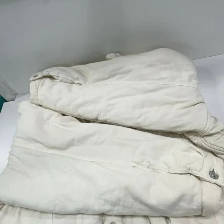 Balenciaga Balenciaga White Oversized Button-Up Jacket Size US L / EU 52-54 / 3 - 11 Thumbnail