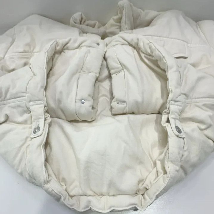 Balenciaga Balenciaga White Oversized Button-Up Jacket Size US L / EU 52-54 / 3 - 10 Thumbnail