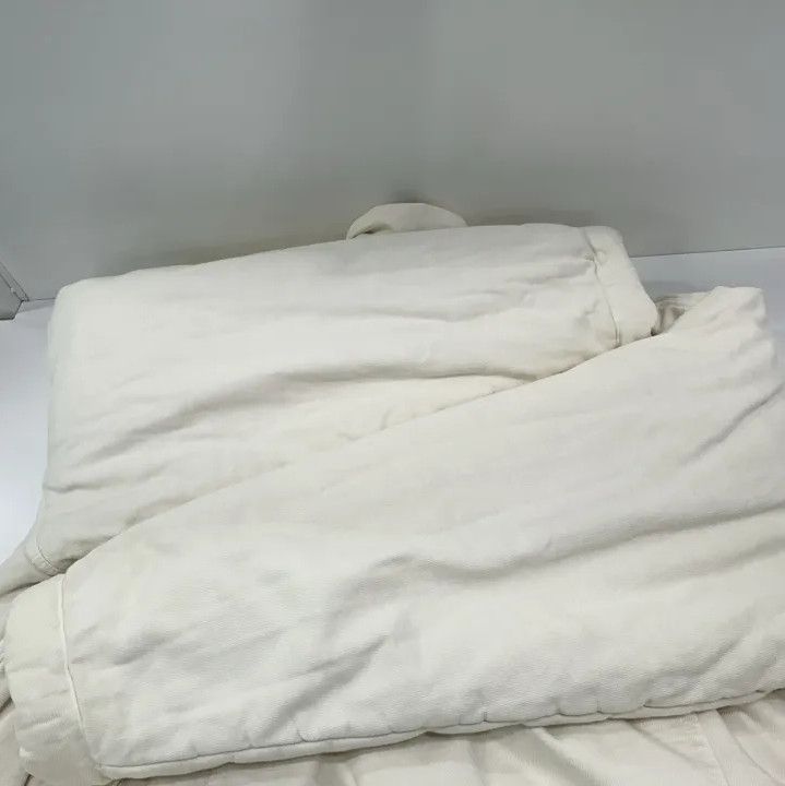 Balenciaga Balenciaga White Oversized Button-Up Jacket Size US L / EU 52-54 / 3 - 14 Thumbnail
