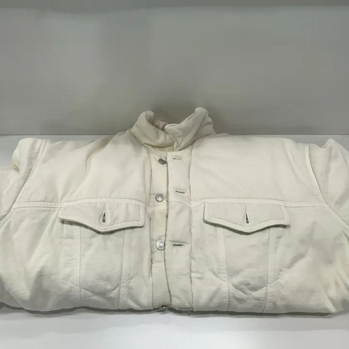 Balenciaga Balenciaga White Oversized Button-Up Jacket Size US L / EU 52-54 / 3 - 8 Thumbnail