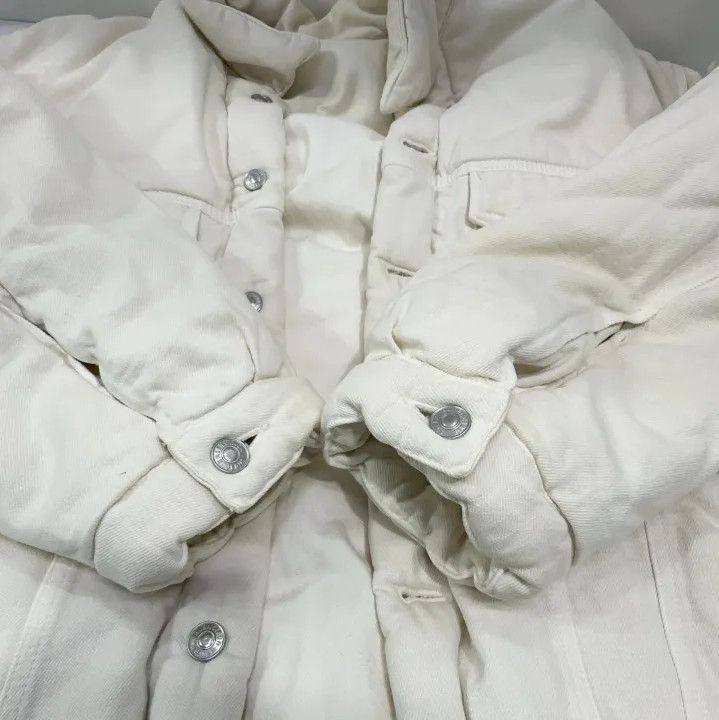 Balenciaga Balenciaga White Oversized Button-Up Jacket Size US L / EU 52-54 / 3 - 12 Thumbnail
