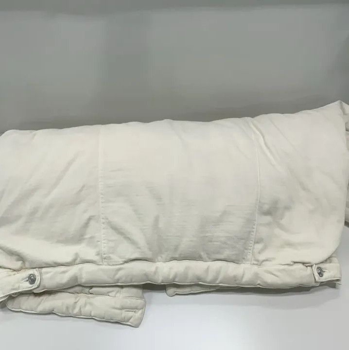 Balenciaga Balenciaga White Oversized Button-Up Jacket Size US L / EU 52-54 / 3 - 16 Thumbnail