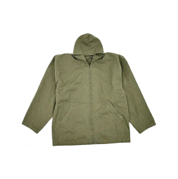 Balenciaga Balenciaga Hooded Long Sleeve Jacket in Green Size US XS / EU 42 / 0 - 2 Thumbnail