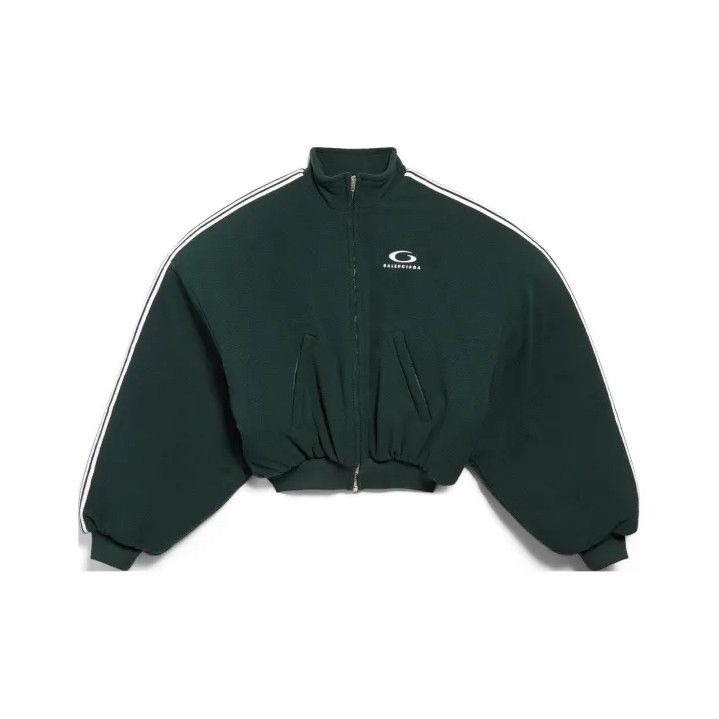 Balenciaga Balenciaga Green Loop Sports Icon Zip Jacket Size US S / EU 44-46 / 1 - 2 Thumbnail