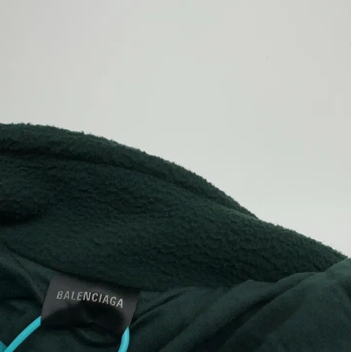 Balenciaga Balenciaga Green Loop Sports Icon Zip Jacket Size US S / EU 44-46 / 1 - 6 Thumbnail