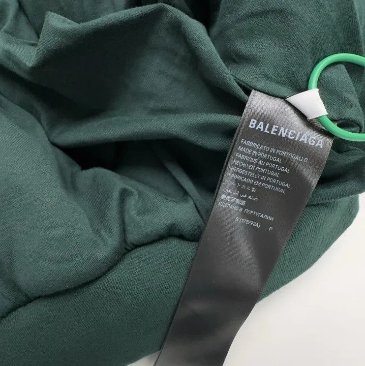 Balenciaga Balenciaga Green Loop Sports Icon Zip Jacket Size US S / EU 44-46 / 1 - 3 Thumbnail
