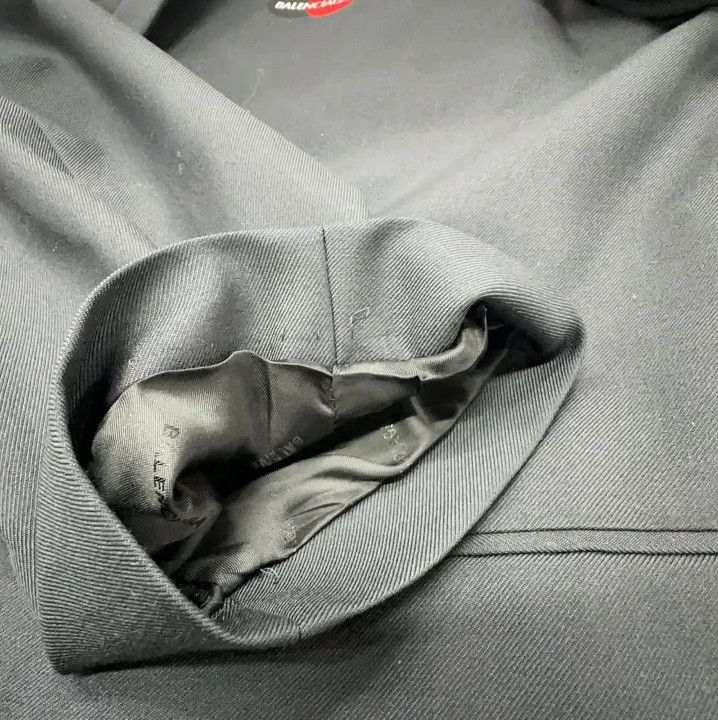 Balenciaga Balenciaga Casual Long Sleeve Black Blazer Size US M / EU 48-50 / 2 - 8 Thumbnail