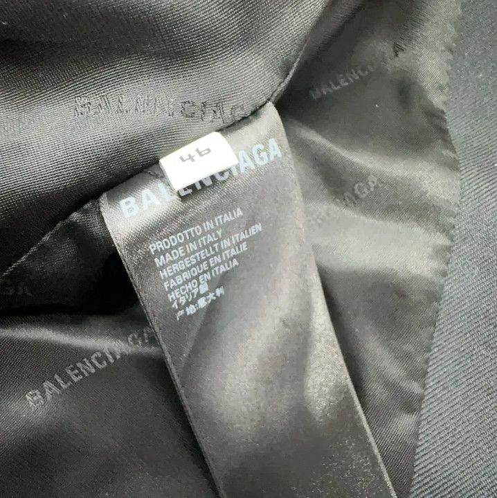 Balenciaga Balenciaga Casual Long Sleeve Black Blazer Size US M / EU 48-50 / 2 - 4 Thumbnail