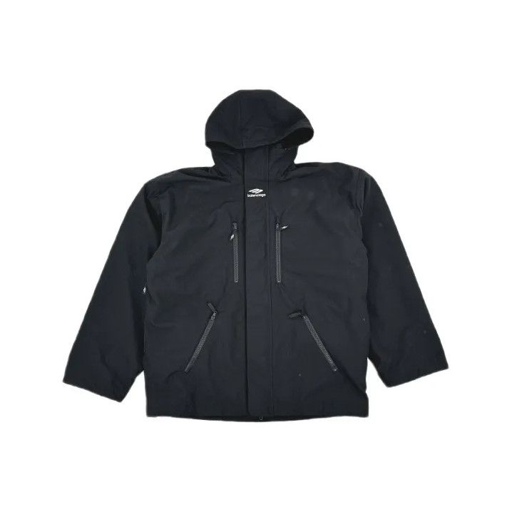 Balenciaga Balenciaga Black Hooded Ski Jacket for Men Size US L / EU 52-54 / 3 - 2 Thumbnail