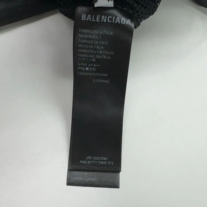 Balenciaga Balenciaga Colorblock Logo Hooded Jacket for Men Size US M / EU 48-50 / 2 - 3 Thumbnail
