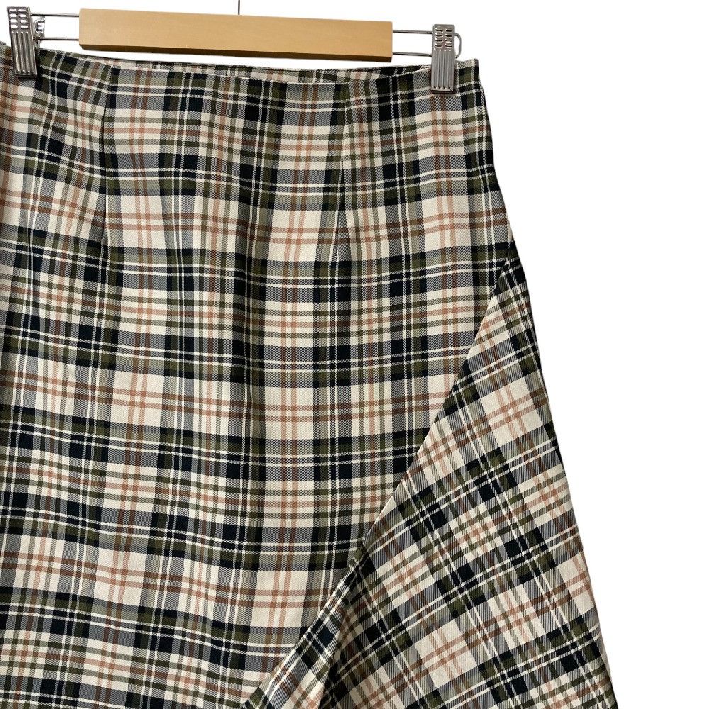 Other Other Mark Kenly Domino Tan Check Long Skirt Others Skirts DUTY FREE for USA Size ONE SIZE - 2 Thumbnail
