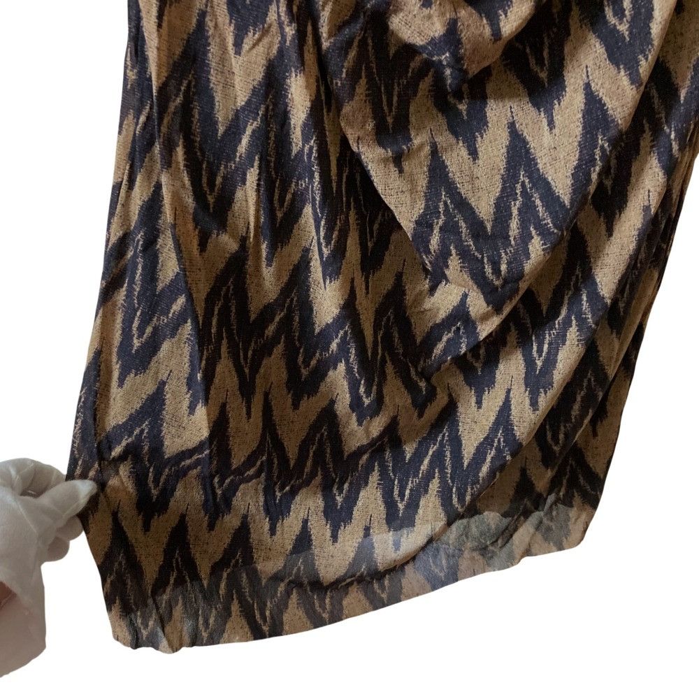Other Other VIVIENNE TAM Chevron Print Power Net Dress Others Dresses DUTY FREE for USA Size ONE SIZE - 4 Thumbnail