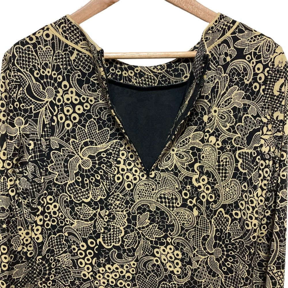 Other Other LEONARD Flower Print Wool Dress Cotton Dresses DUTY FREE for USA Size ONE SIZE - 4 Thumbnail